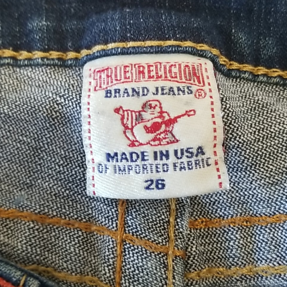 Women's True Religion Jean's Size: 26 - Picture 5 of 5